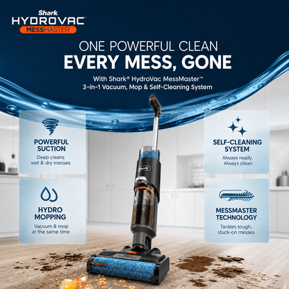 HYDROVAC MESSMASTER HEAVY DUTY 3-IN-1 CLEANER